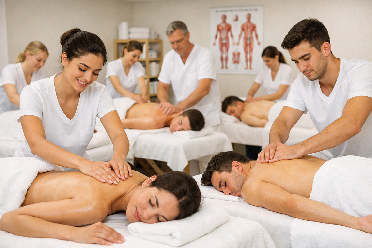 Curso de masaje corporal